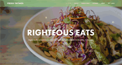 Desktop Screenshot of freshthymeseatery.com